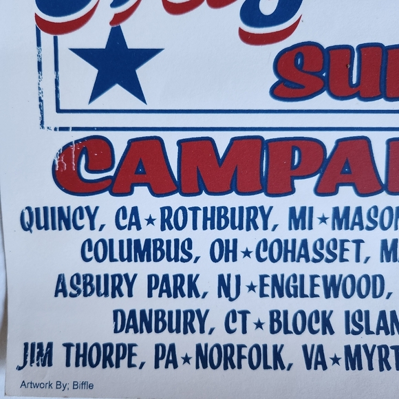 2006 Gov't Mule Mighty High Summer Campaign Poster R. Biffle Limited Ed - Picture 6 of 6